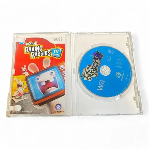 Rayman Raving Rabbids: TV Party (Nintendo Wii) — Complete Pre-Owned Game - Picture 3 of 5